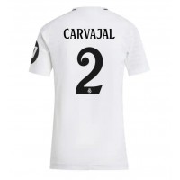 Koszulka piłkarska Real Madrid Daniel Carvajal #2 Strój Domowy dla kobiety 2024-25 tanio Krótki Rękaw